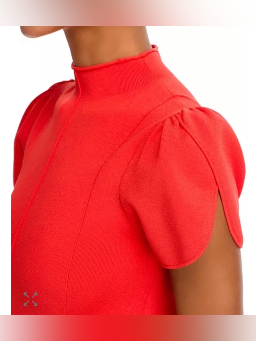*Flawed 3.1 Phillip Lim RTR Compact Rib Tulip Mini Dress - Picture 6 of 14
